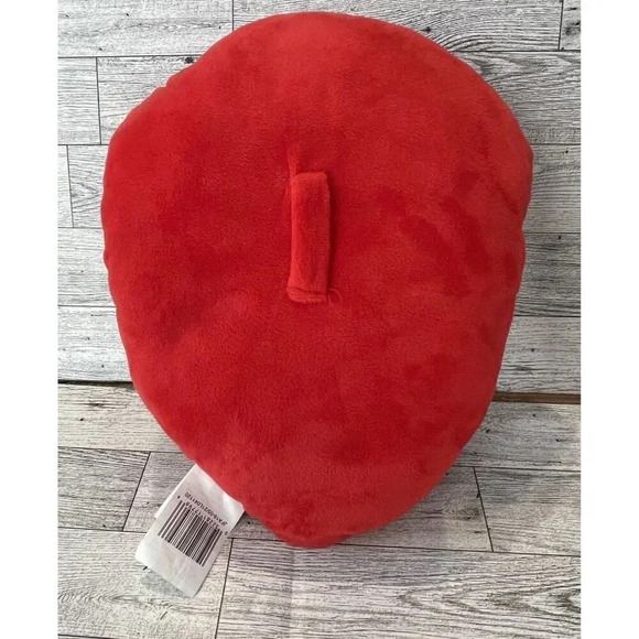 Marvel Spiderman Face Pillow Head Red Oval Spiderverse - Picture 3 of 3